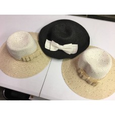 GA6 Lot Of 3 Paper/Straw Ladies&apos; Derby Hats From C C Exclusives  eb-34755575